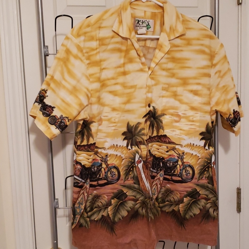 Motorcycle cycle Hawaii shirt